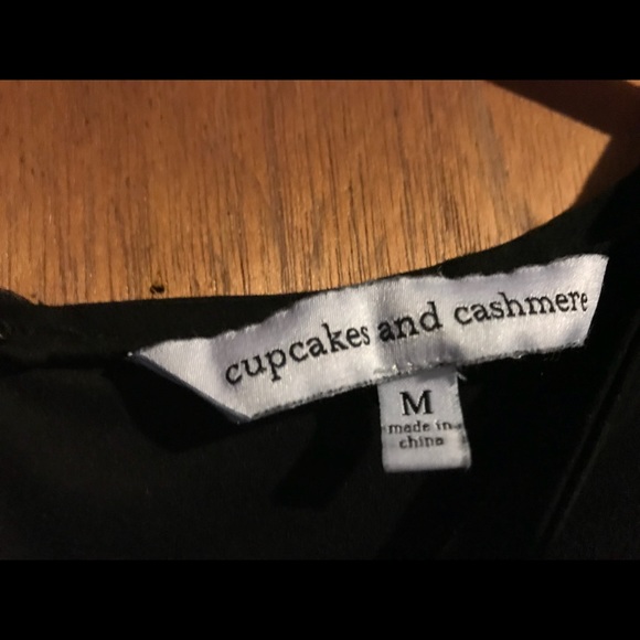 Cupcake and Cashmere black velvet dress - Picture 2 of 2